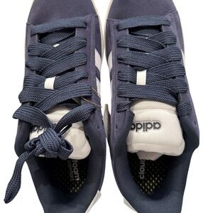 New Men’s Size 11 Adidas Grand Court Alpha Navy and White Tennis Shoes Sneakers